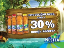 Nova receptura NESTEA proizvoda: jednako ukusni, s 30 % manje šećera