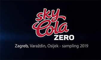 Sky Cola Zero sampling